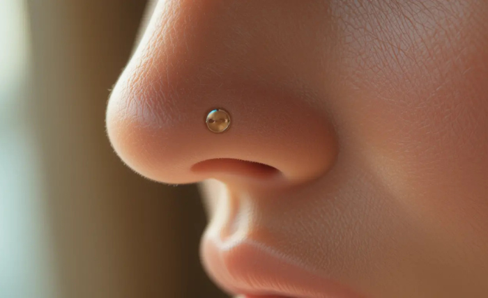 nose piercing stud